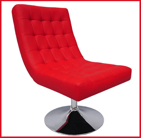 fauteuil aaron rouge